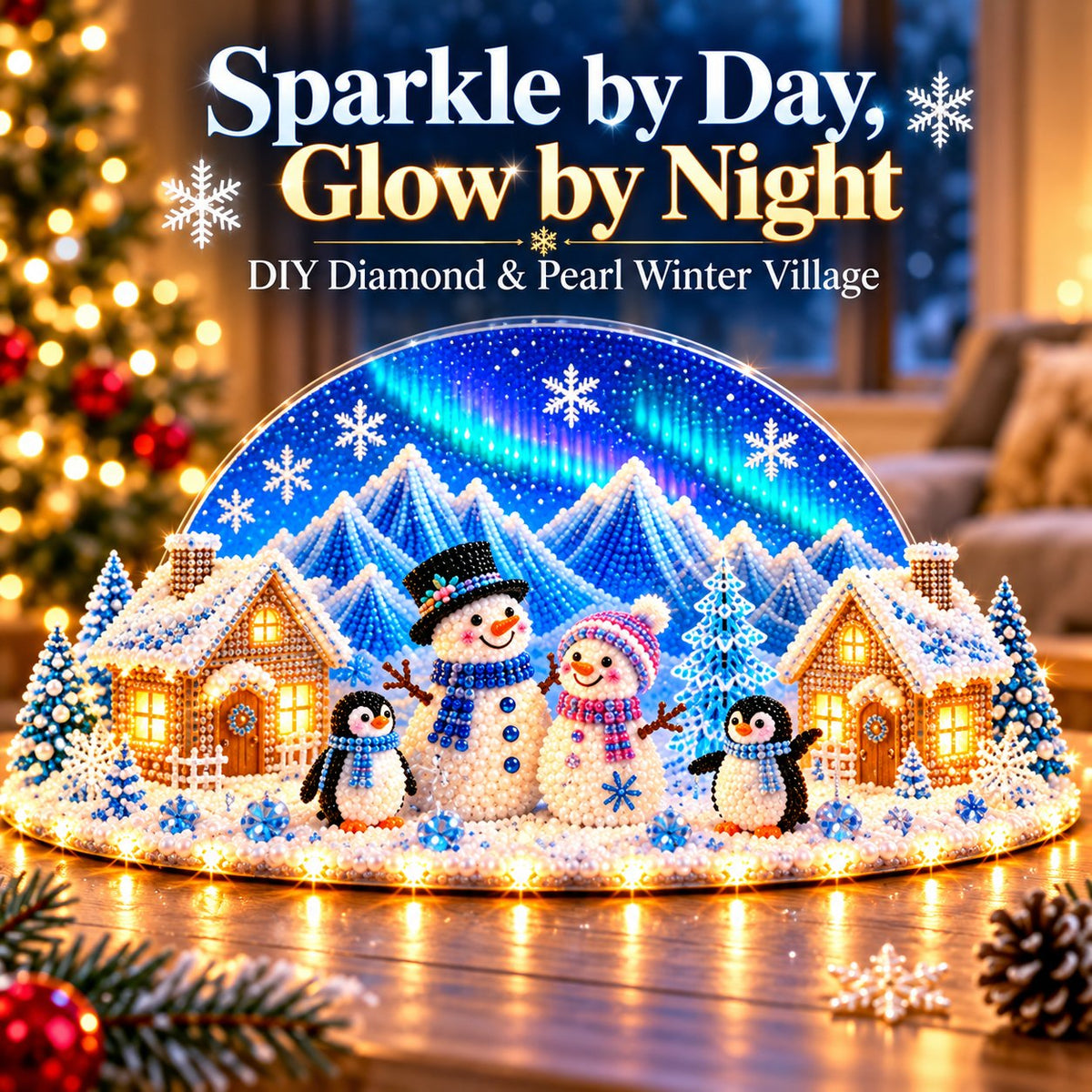 ❄️ Create Your Own Winter Wonderland | DIY Diamond Art Kit ✨
