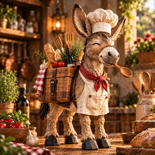 🫏 Stubborn Donkey Chef Figurine