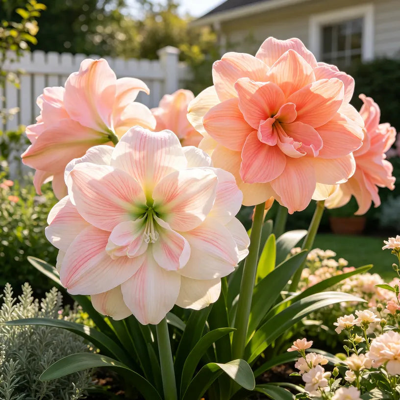 🌺  Giant Double Amaryllis – Bold Indoor Flower Bulbs