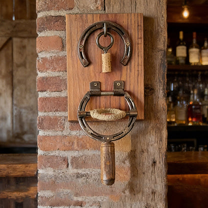 🔥 Last Day 50% Off - 🤠🍷 Western Horseshoe Wine Opener