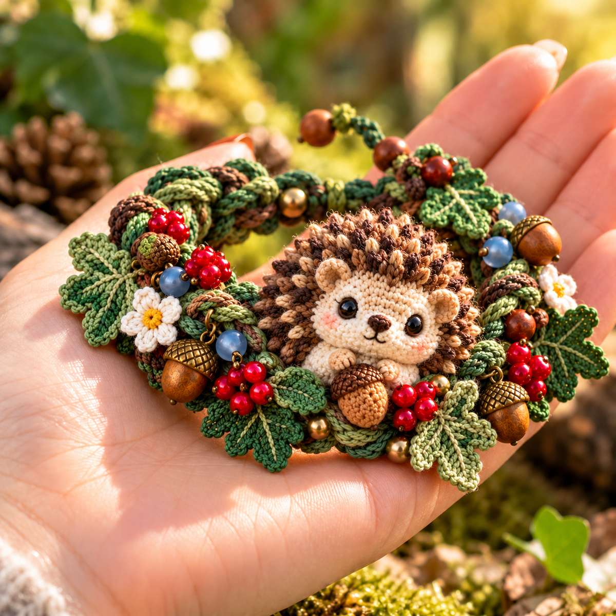 🌿🧶 Forest Friends on Your Wrist | Handmade Crochet Animal Bracelets