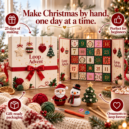 🧶🎁 2026 Limited Edition Crochet Advent Calendar — 24 days, a daily surprise for makers