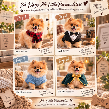 🐶🐾 Pomeranian Pals™ | 24 Little Companions to Discover & Collect