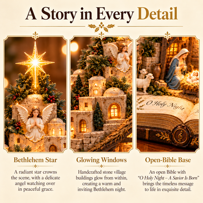 🔥 Last Day 50% OFF ⭐ Star of Bethlehem Christmas Light – Faith-Inspired Holiday Decor