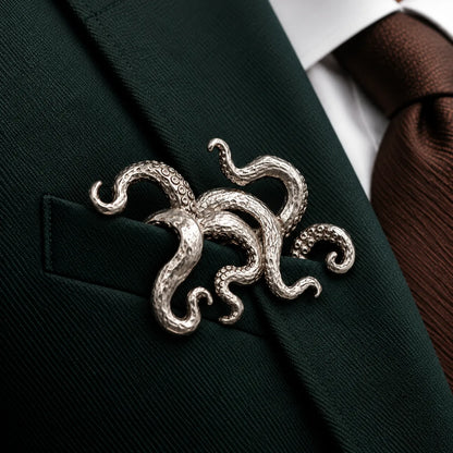 ✨ Sculptural Animal Brooch | A Bold Finishing Touch for Suits & Blazers