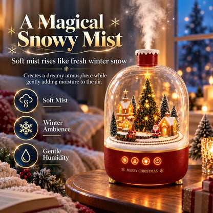 🎄✨ Snow Globe Christmas Humidifier