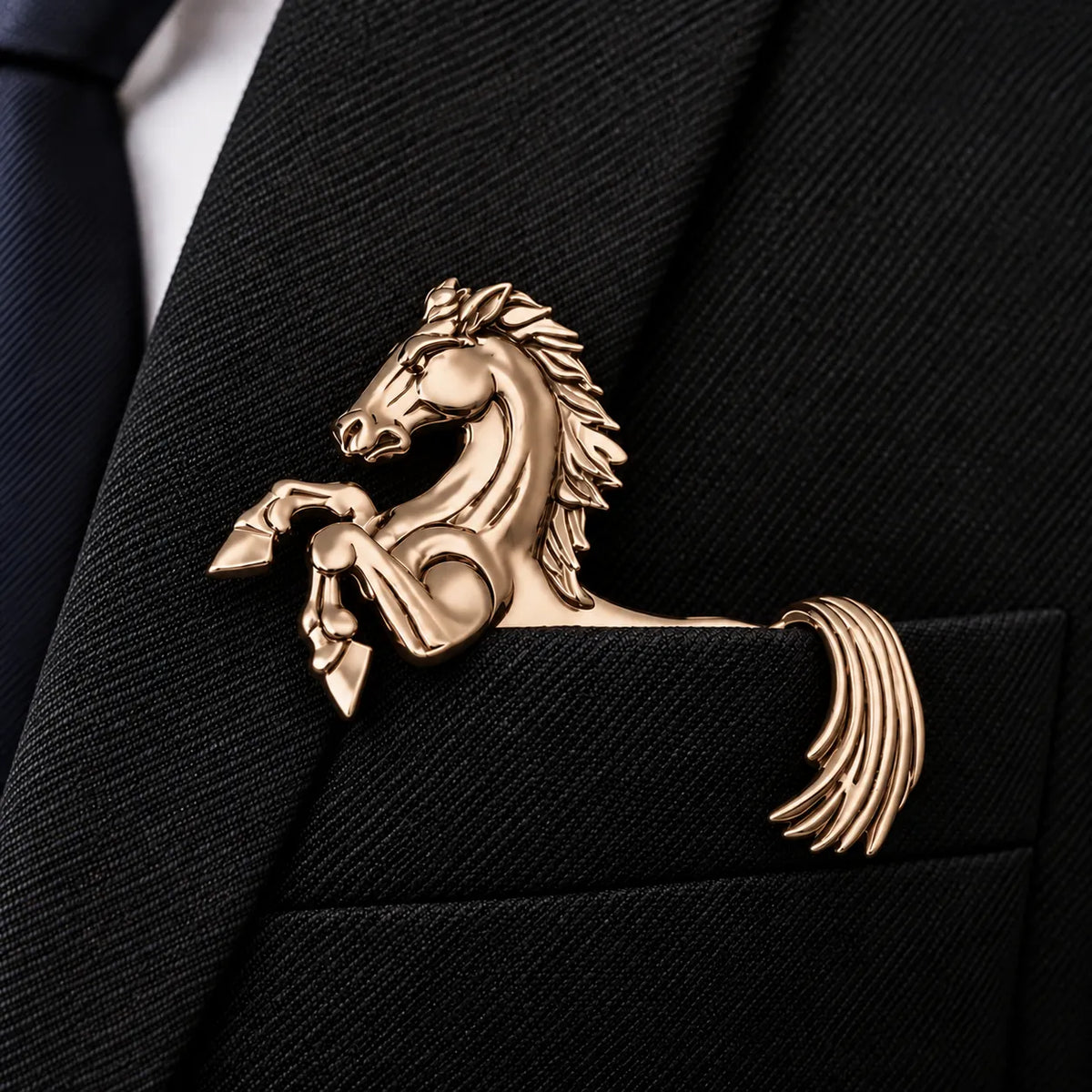 ✨ Sculptural Animal Brooch | A Bold Finishing Touch for Suits & Blazers