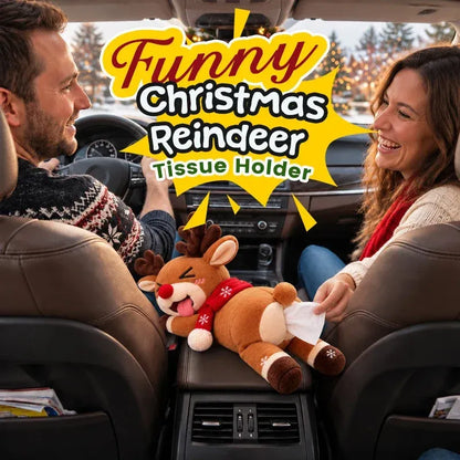 🦌🍑 Reindeer Rear View | Funny Christmas Tissue Holder 😂