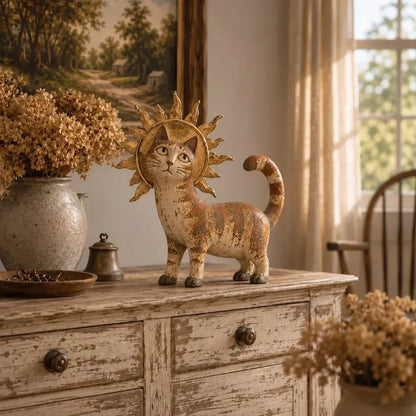 🏰🐈 Feline Kingdom™ | 5 Medieval Royal Cat Figurines