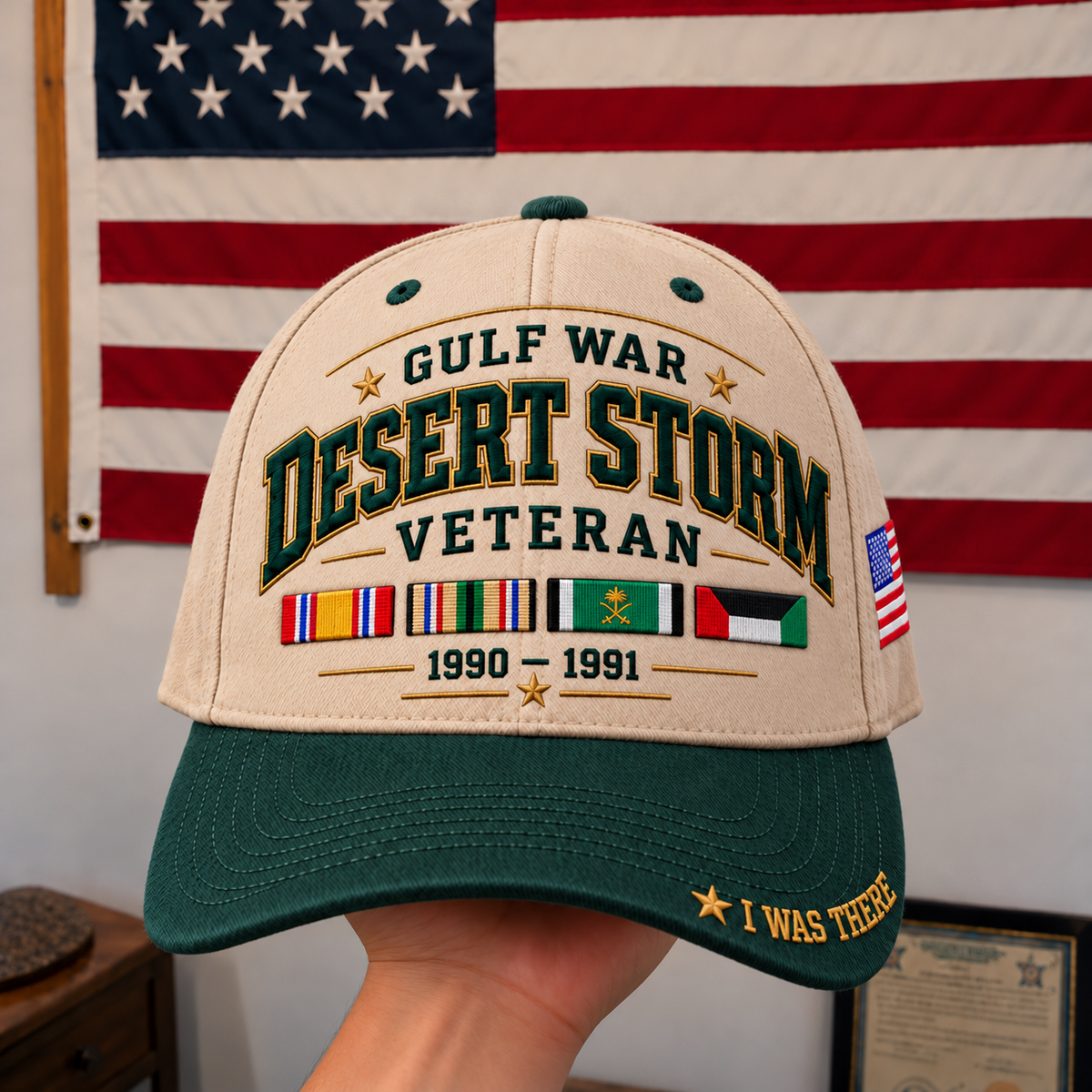 🏆Last Day Promo: 45% OFF! 🏜️Gulf War Veteran Tribute Cap
