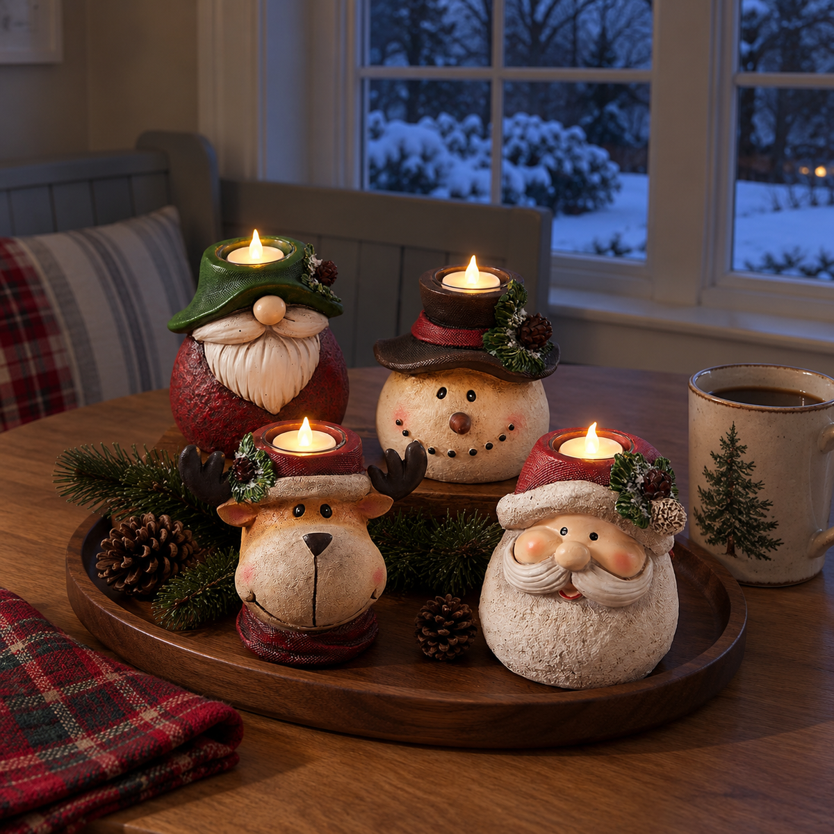 🕯️🎄 Christmas Eve Companions™ | Cozy Holiday Candle Lights