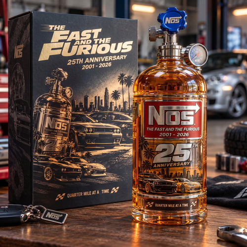 🔥 Full Throttle 25™ | Nitrous Tank Collector’s Whiskey Decanter