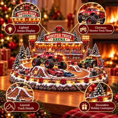 🎅⛽ Christmas at the Old Gas Station | Vintage Holiday Village Collectible 🎄