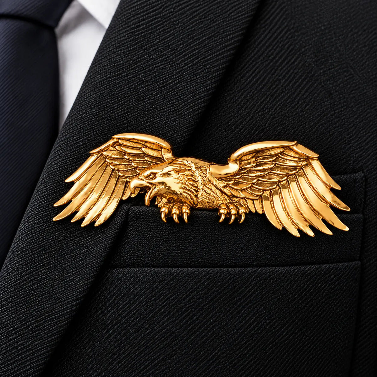 ✨ Sculptural Animal Brooch | A Bold Finishing Touch for Suits & Blazers