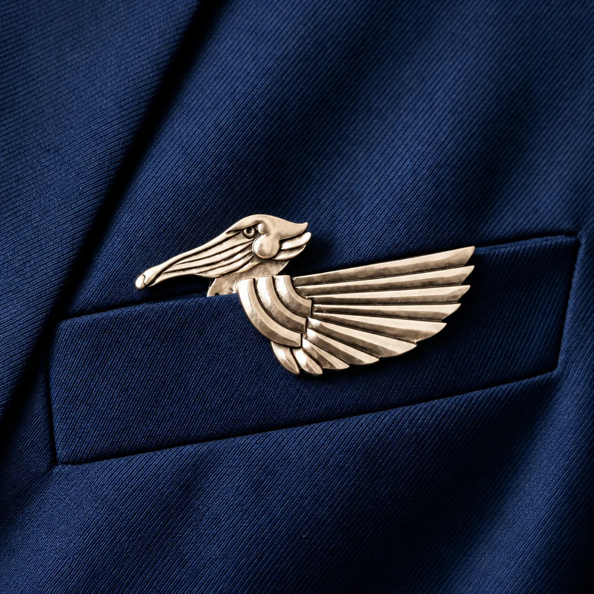 ✨ Sculptural Animal Brooch | A Bold Finishing Touch for Suits & Blazers