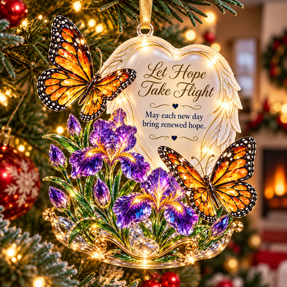 ❤️ Heavenly Hearts™ | 6 Inspirational Angel Wing Christmas Ornaments