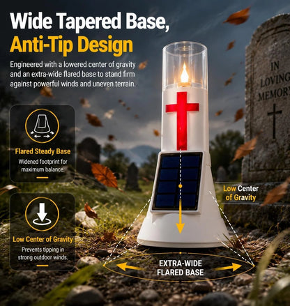 Solar Memorial Flameless Candle Lights