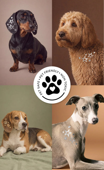 💫 Dog Fur Tattoos | Temporary, Waterproof & Easy-Off