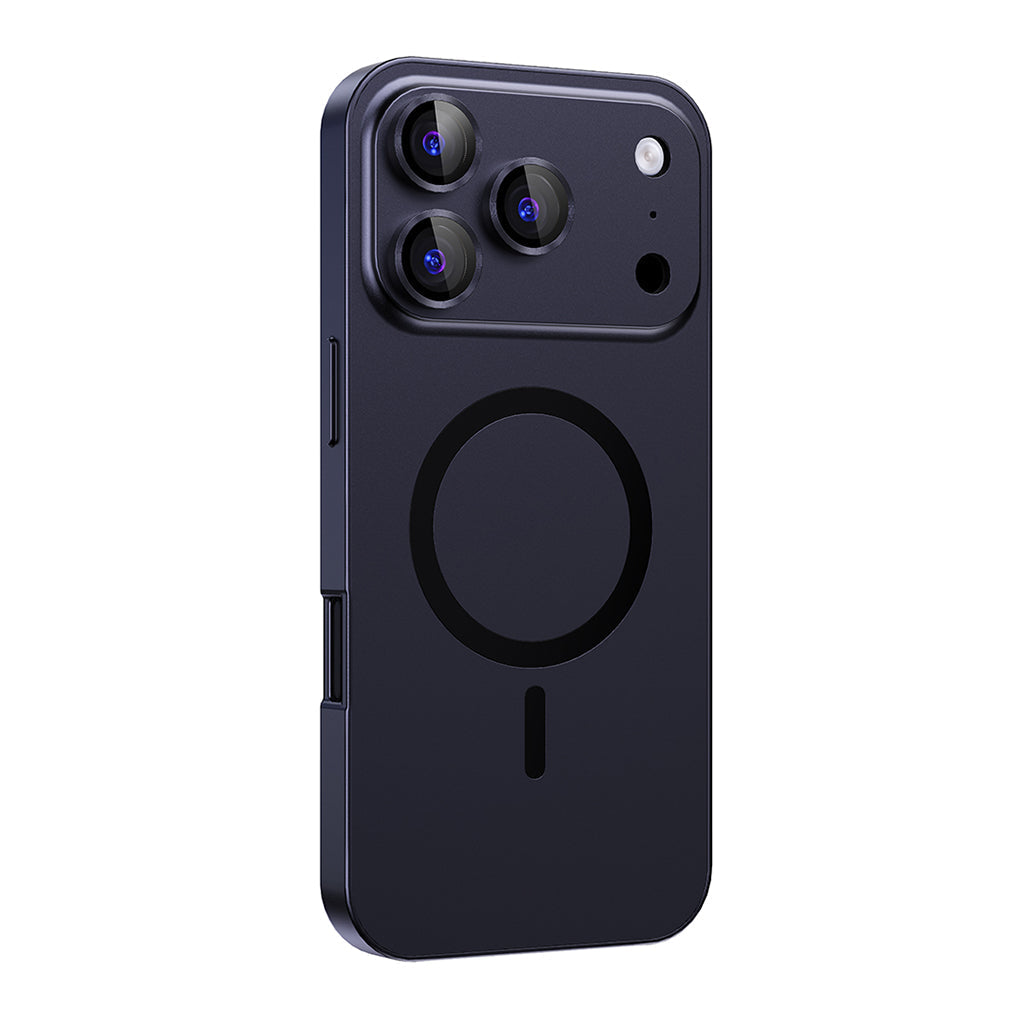 📱 Metallic Magnetic Phone Case with Lens Cover | Compatible with iPhone 18 Pro Max, Air & 12–16 Series