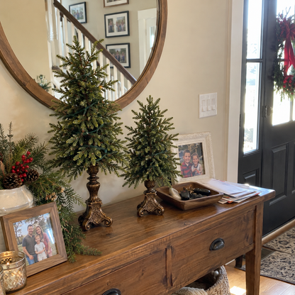 🎄 Vintage Christmas Forest | Tabletop Tree Collection