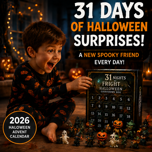 🔥 50% OFF Halloween Sale – 2026 Advent Calendar with 31 Spooky Surprises 🎃