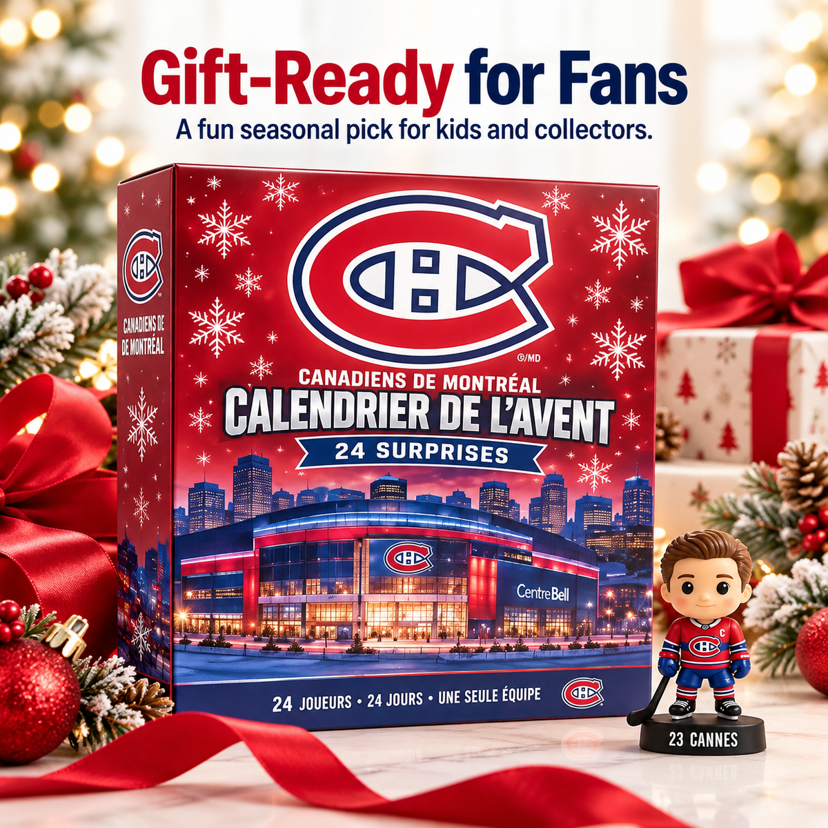 🎄🏒 Habs Holiday Countdown™ | Montreal Canadiens 2026 Advent Calendar