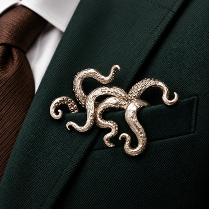 ✨ Sculptural Animal Brooch | A Bold Finishing Touch for Suits & Blazers