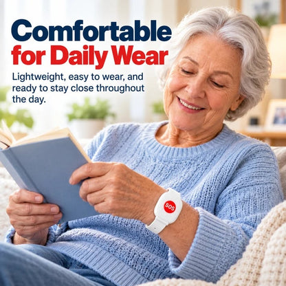 🆘❤️ One-Tap SOS Alert Bracelet™ | Emergency Help Button for Seniors & Loved Ones