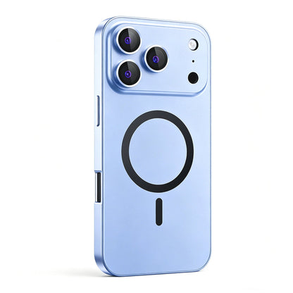 📱 Metallic Magnetic Phone Case with Lens Cover | Compatible with iPhone 18 Pro Max, Air & 12–16 Series
