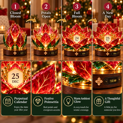 🎄🌸 Christmas in Bloom | Automatic Perpetual Calendar