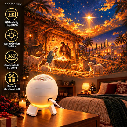 ✝️🌟 Bethlehem Nightfall™ | 5D Nativity Projection Light