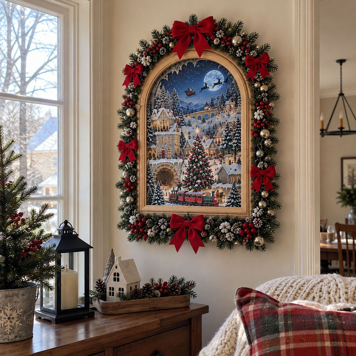 🎄✨ Christmas Through the Portal™ | Animated Holiday Village