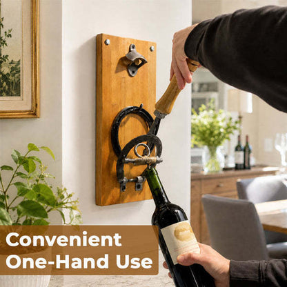 🔥 Last Day 50% Off - 🤠🍷 Western Horseshoe Wine Opener