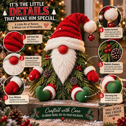 🎅🎄 Gnome Gone Christmas Tree | Whimsical Porch Holiday Decor