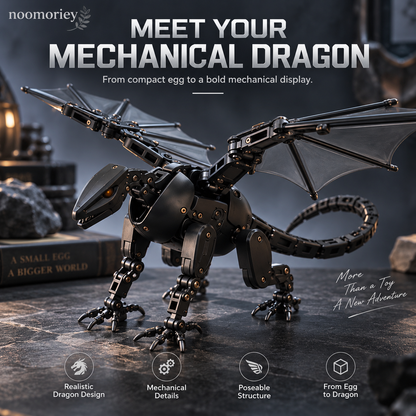 🔥Last Day 50%OFF🥚🐉 DragonMorph – Mechanical Egg-to-Dragon Transformer