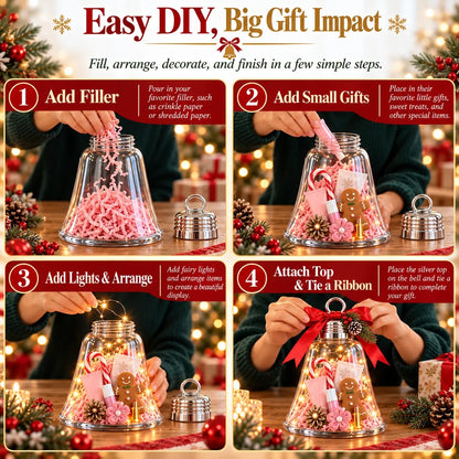 🎄🔔 Jingle Bell Gift Box™ | DIY Christmas Craft Kit