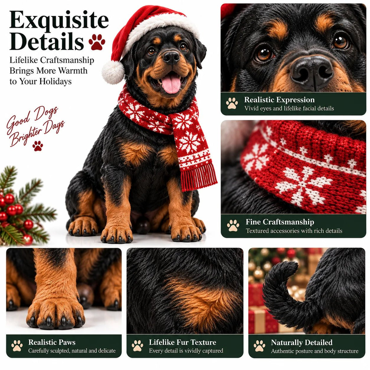 🎄 24 Rottweilers. One Christmas Countdown.