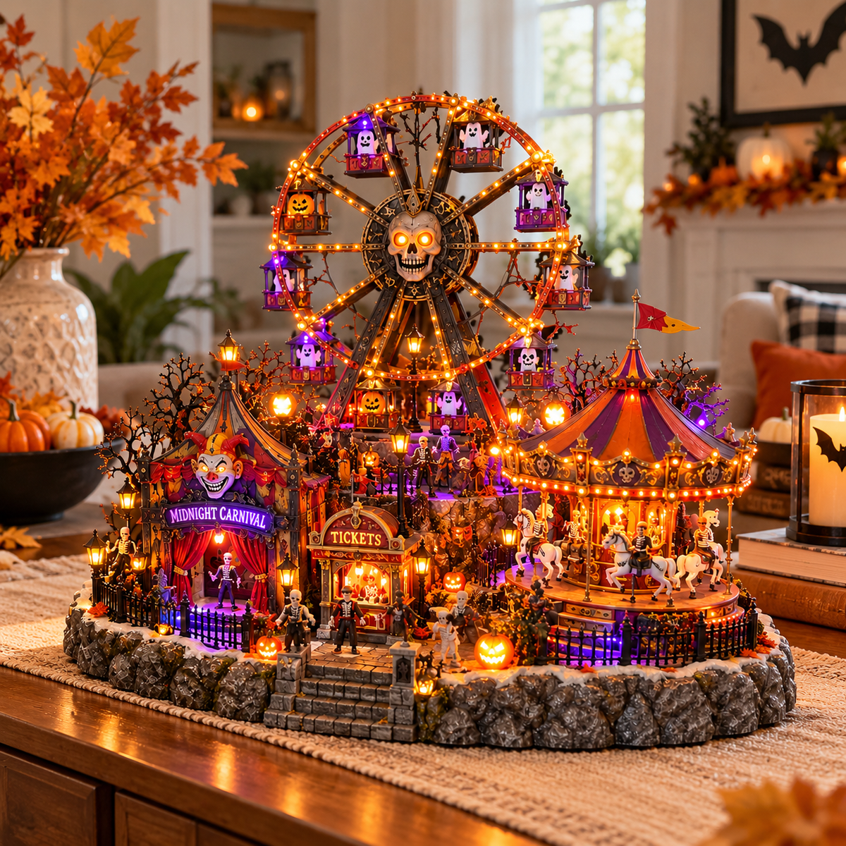 🎃👻 Haunted Halloween Wonderland™ | Animated Halloween Village