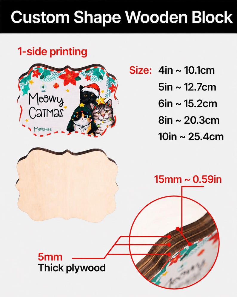 🐻🎄 Rustic Christmas Bear Family – 3-Piece Wooden Tabletop Decor