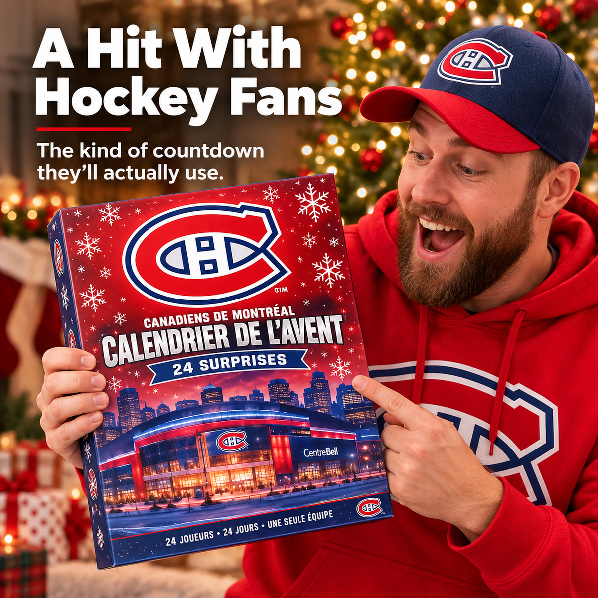 🎄🏒 Habs Holiday Countdown™ | Montreal Canadiens 2026 Advent Calendar