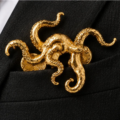 ✨ Sculptural Animal Brooch | A Bold Finishing Touch for Suits & Blazers
