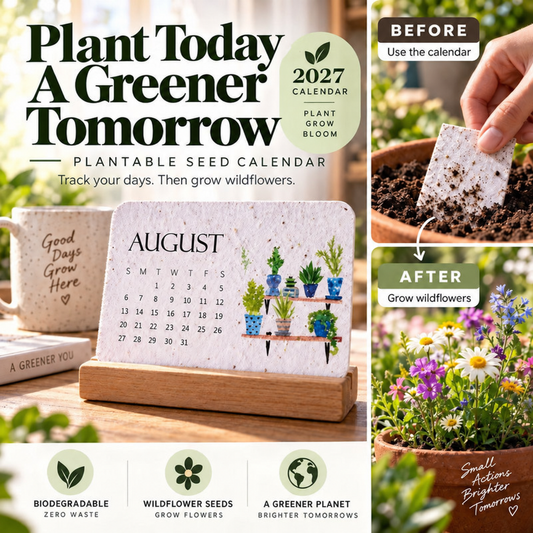 🌱 Early Holiday Sale 49% OFF | Plantable Seed Calendar 2027 ✨