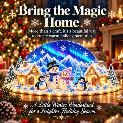 ❄️ Create Your Own Winter Wonderland | DIY Diamond Art Kit ✨
