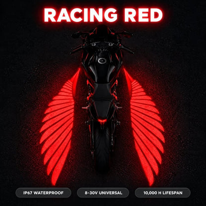 ⏰ LAST DAY 50% OFF 🏍️ Angel Wing Motorcycle LED Projector Lights (1 Pair)