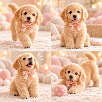 💛🐶 Golden Buddy™ Robotic Puppy – Realistic Golden Retriever Companion
