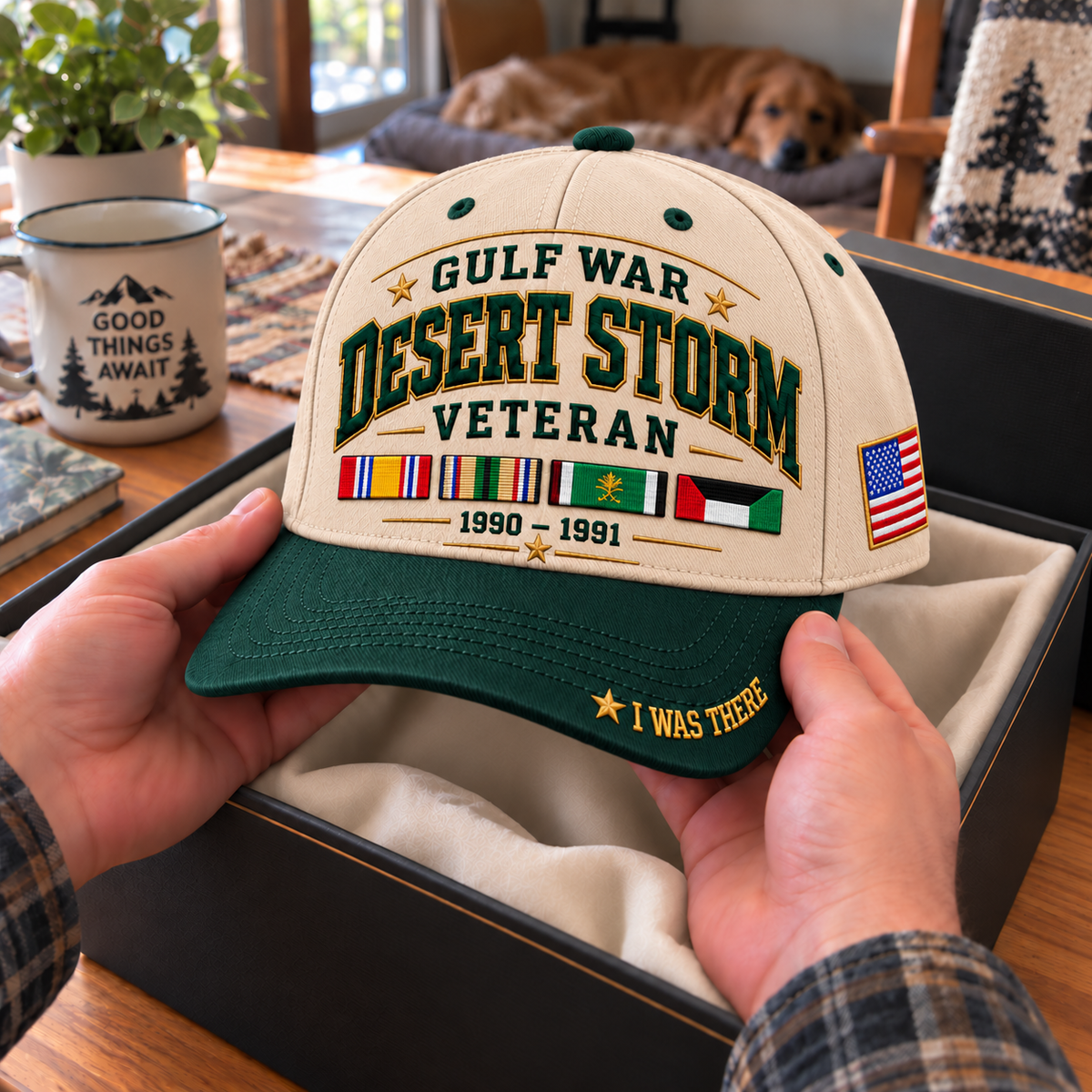 🏆Last Day Promo: 45% OFF! 🏜️Gulf War Veteran Tribute Cap