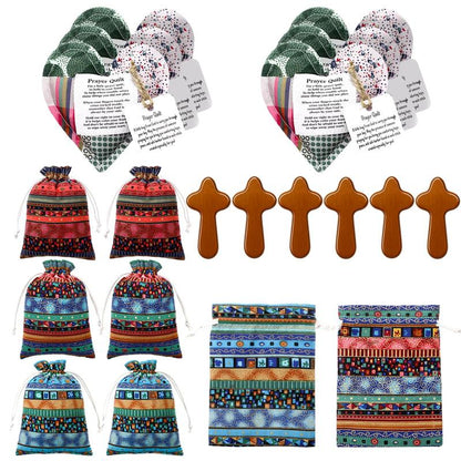 🎁 Pocket Prayer Quilt Set | A Little Comfort, Faith & Love to Carry ✝️
