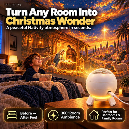✝️🌟 Bethlehem Nightfall™ | 5D Nativity Projection Light