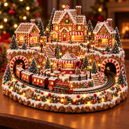 🔥 LAST DAY 49% OFF | 🎄 Christmas Village Comes to Life | Lighted & Animated Collection ✨