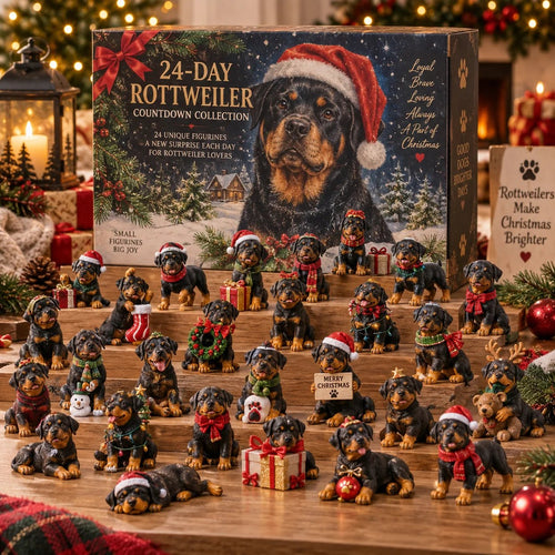 🎄 24 Rottweilers. One Christmas Countdown.